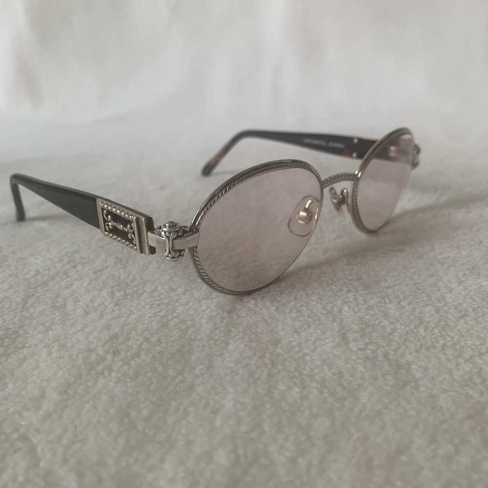Brighton Vintage Eyeglass Frame SG498-135 Brown Handmade - Picture 2 of 16